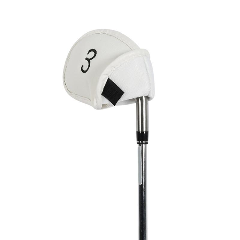 10 cái bao gồm đầu golf, đầu golf golf tổng hợp tổng hợp với số lượng lớn cho đầu câu lạc bộ golf cổ dài Color: Black
