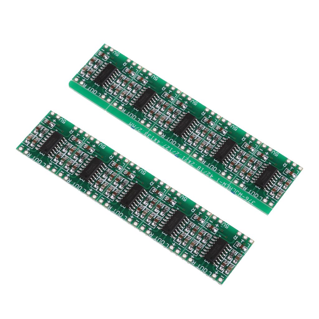 10 Bảng Mạch Khuếch đại DC Kỹ Thuật Số DC Class D 2x3W Mô-đun USB PAM8403