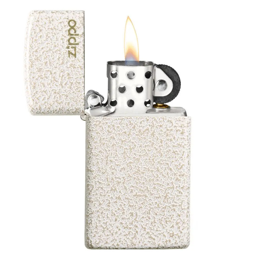 Zippo Mercury Glass Logo - Bật Lửa Zippo USA Slim Mỏng Nhẹ, Hiệu Ứng Thủy Tinh Lấp Lánh Siêu Đẹp