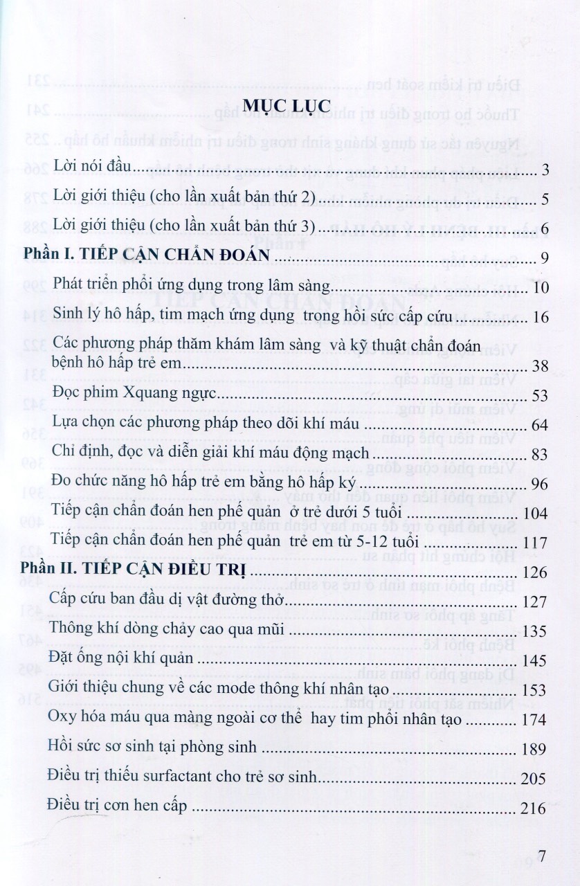 Sách - Tiếp cận chẩn đoán và Đ.trị Bệnh hô hấp trẻ em