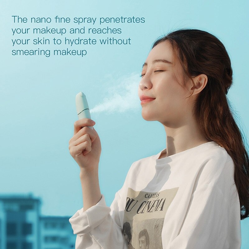 Máy phun sương cầm tay Baseus Portable Moisturizing Mini Sprayer - Hàng chính hãng