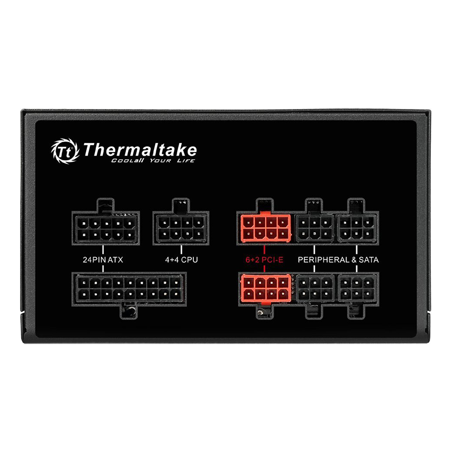 Nguồn Máy Tính PSU Thermaltake Toughpower Grand 650W RGB Gold PS-TPG-0650FPCGEU-R 140mm - Hàng Chính Hãng