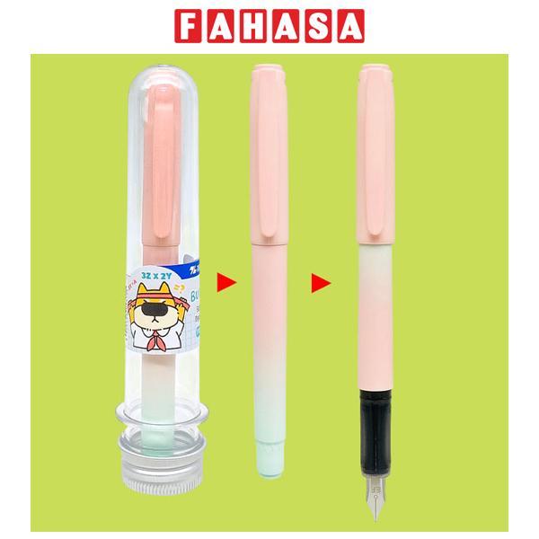 Bút Máy Buddies - Thiên Long FTC-016 - Màu Hồng