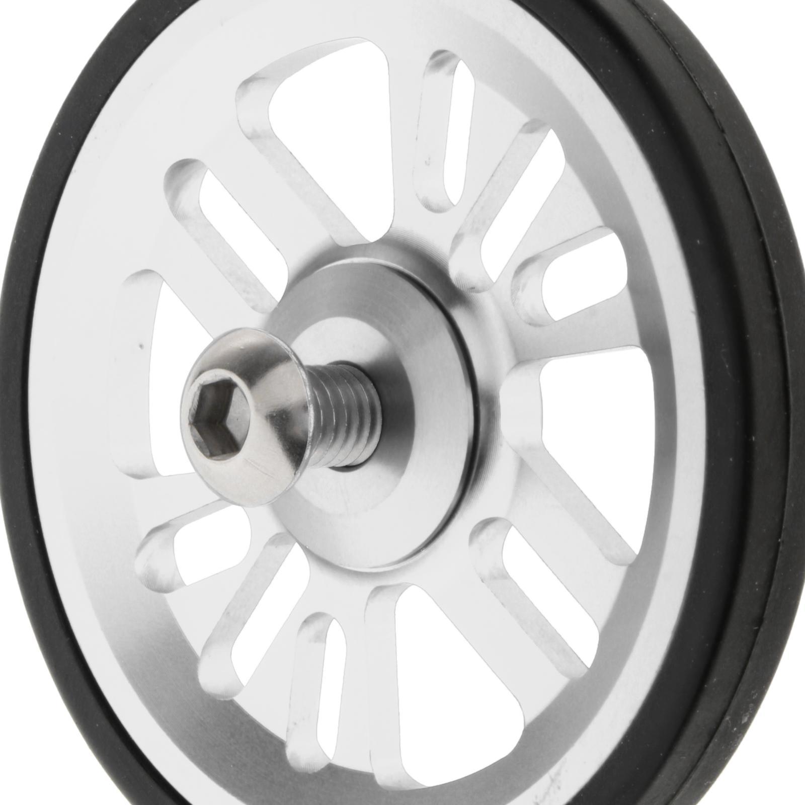 2x Folding Bike  6cm for  Foldable  Transporting Pushing Walking Components Parts