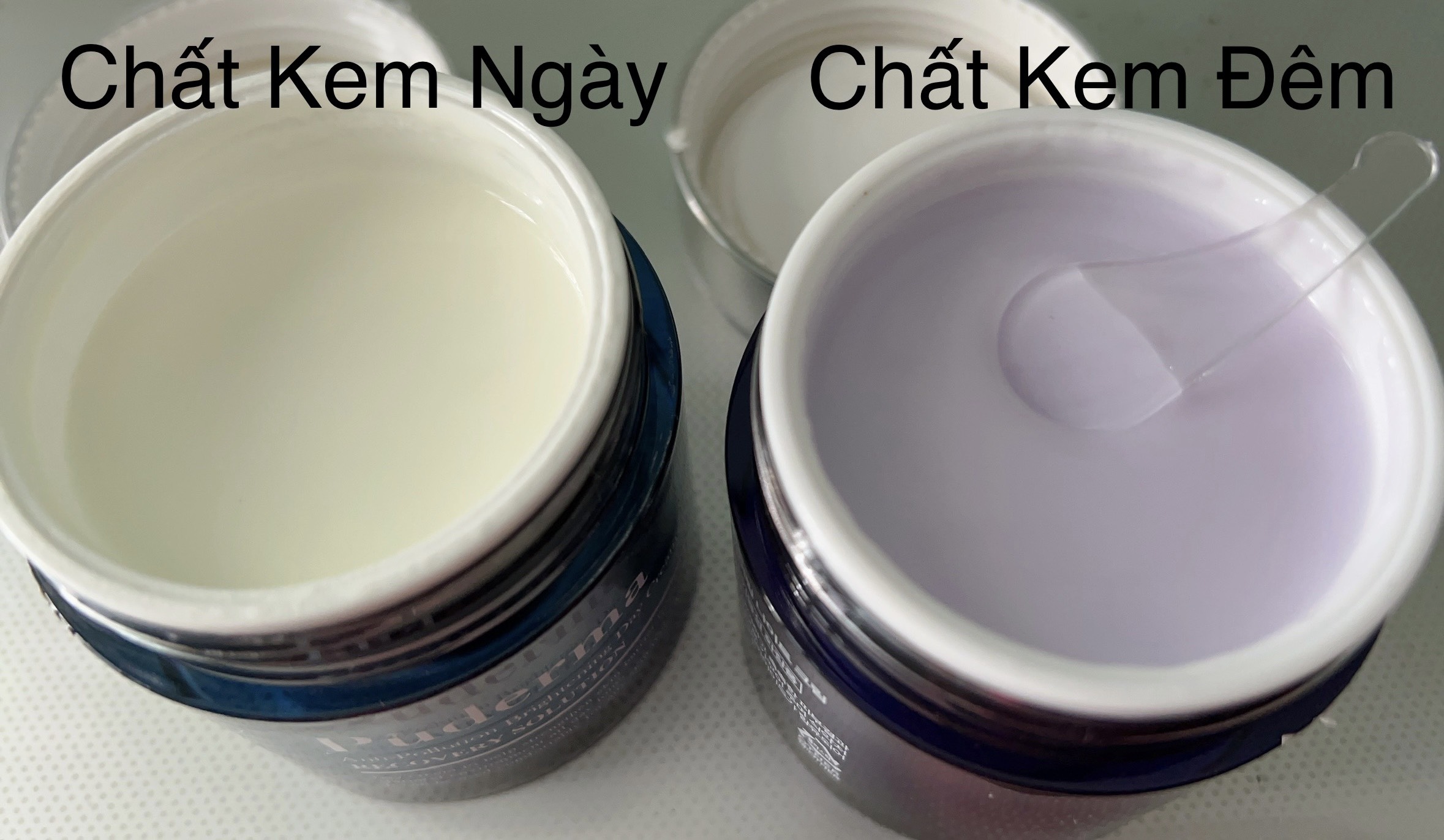 Bộ Kem Dưỡng Trắng Da Ngày và Đêm Puderma: Nâng Cơ, Chống chảy xệ, Giảm nếp nhăn, bật tone trang điểm.