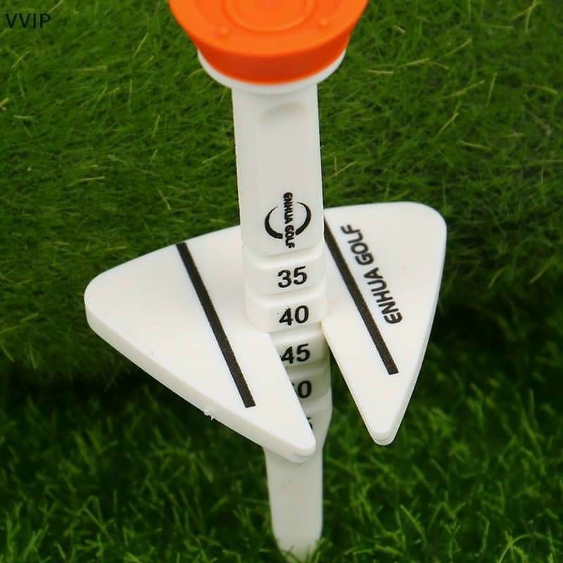 Tee golf thế hệ mới, chất liệu nhựa dẻo, điều chỉnh độ cao theo ý, có vạch kẻ line