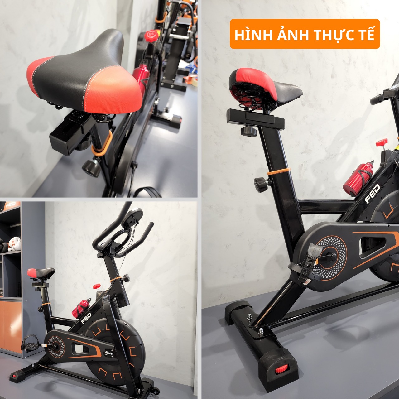 Xe Đạp Tập Thể Dục,Tập Gym Tại Nhà Đa Năng K370 Cao Cấp Đại Nam Sport + Tặng Máy Massage Xung Điện