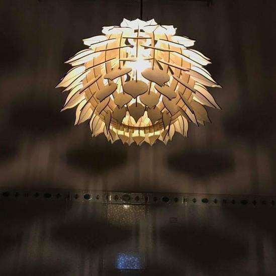 Đèn gỗ trang trí AKZ-DG038