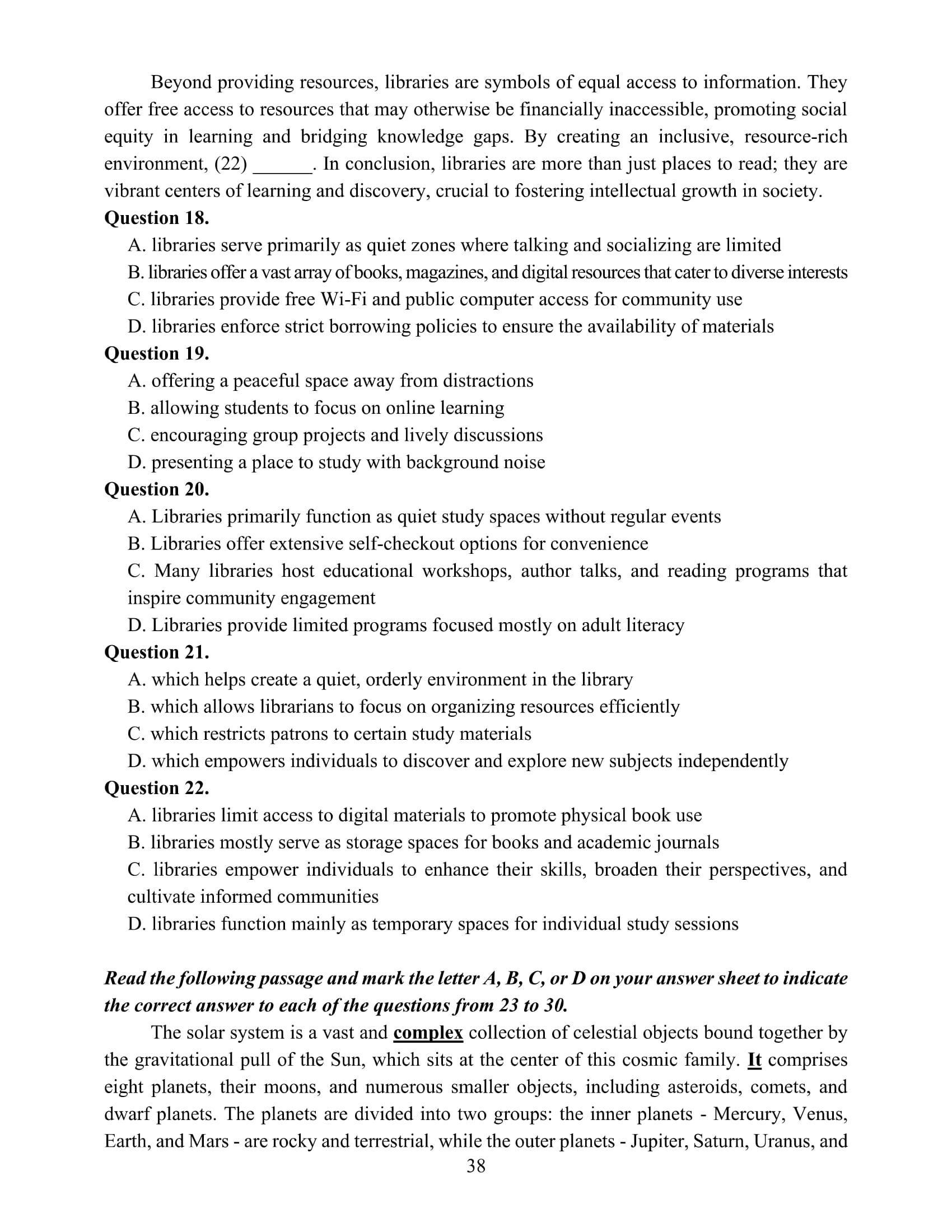 Sách - Ôn Luyện Thi Tốt Nghiệp THPT Theo Chương Trình GDPT Mới - Môn Tiếng Anh