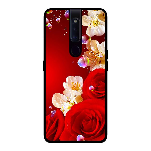 Ốp lưng cho Oppo F11 Pro HOA HỒNG 3- Hàng chính hãng