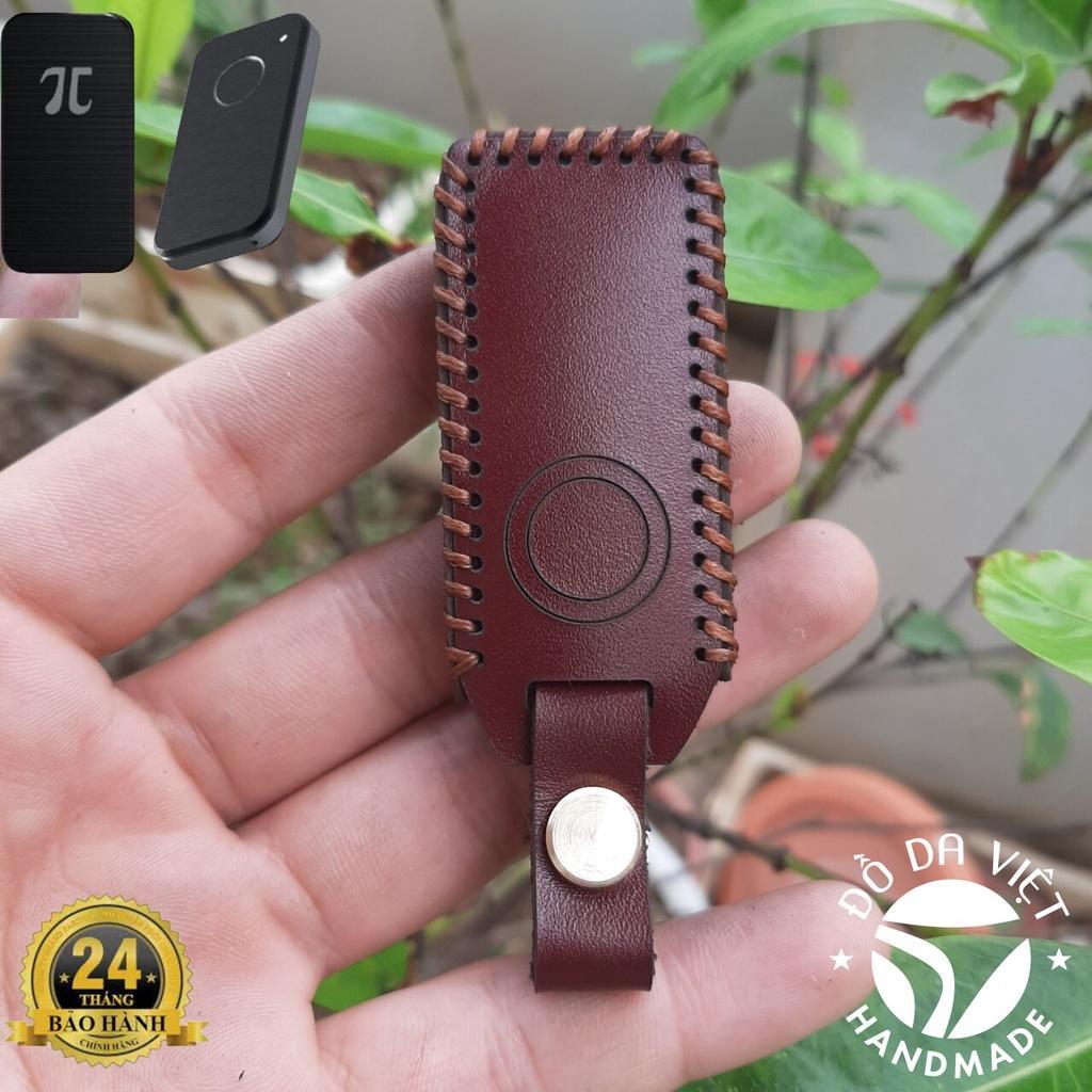 Bao Da Chìa Khóa Remote Pitech chống trộm, keyfob Pi V1 và V2 da bò 100%, bảo hành 2 năm