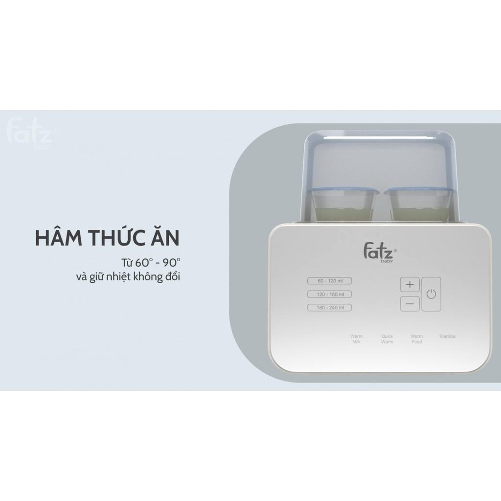 MÁY HÂM SỮA TIỆT TRÙNG ĐIỆN TỬ 2 BÌNH FATZ BABY - DUO 5 - FB3203TN