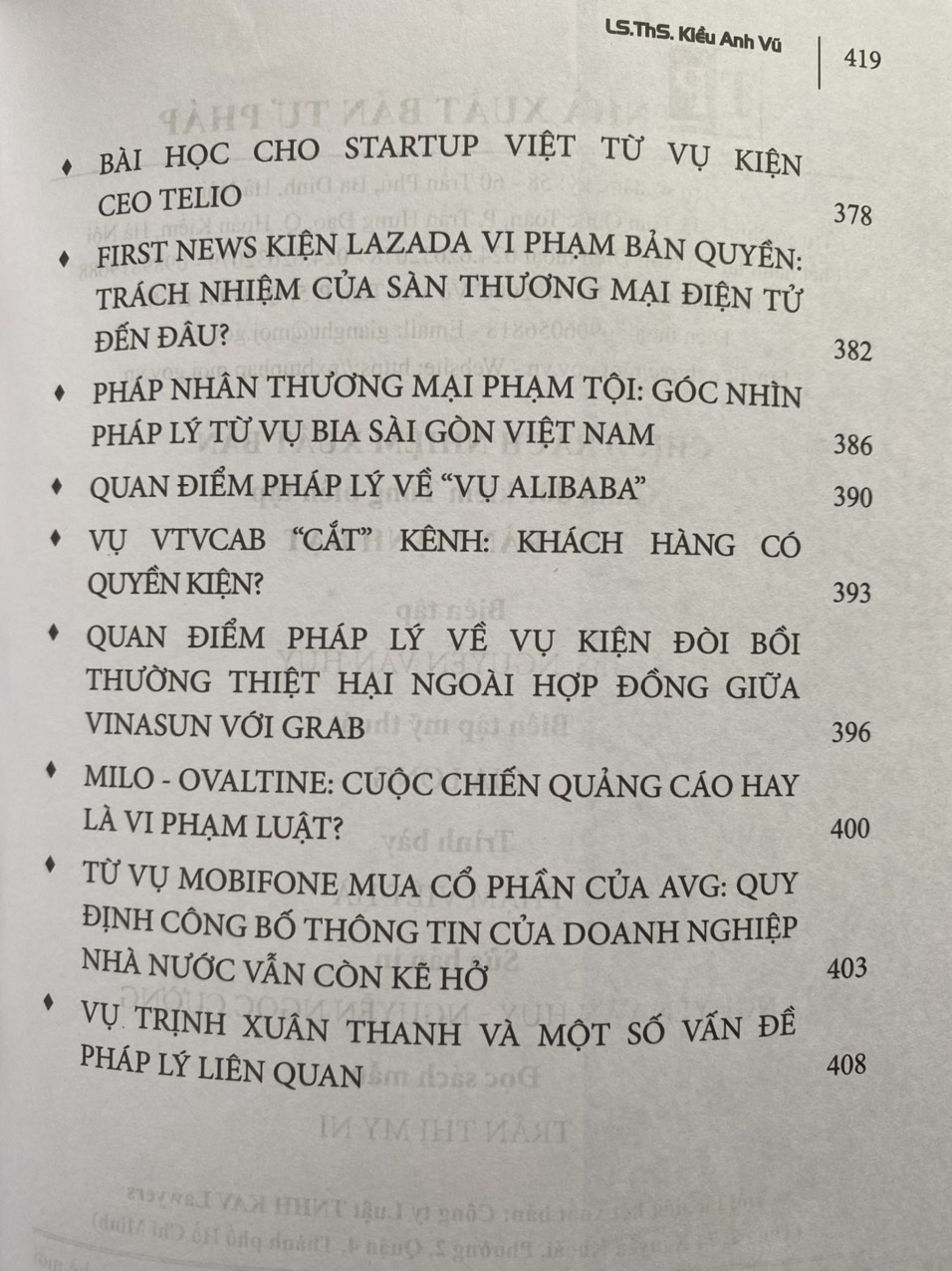 Một số vấn đề pháp lý trong kinh doanh, thương mại, quan điểm và bình luận