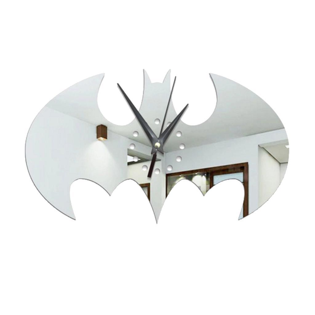 Acrylic  Shape Wall Clock Wall Sticker Home Art Decor