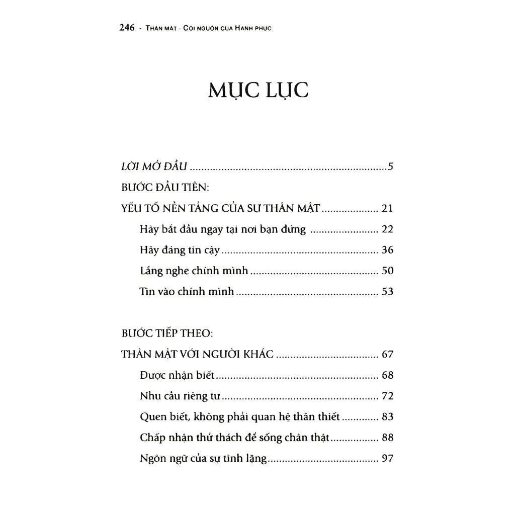 Sách OSHO Thân Mật Cội Nguồn Của Hạnh Phúc First News