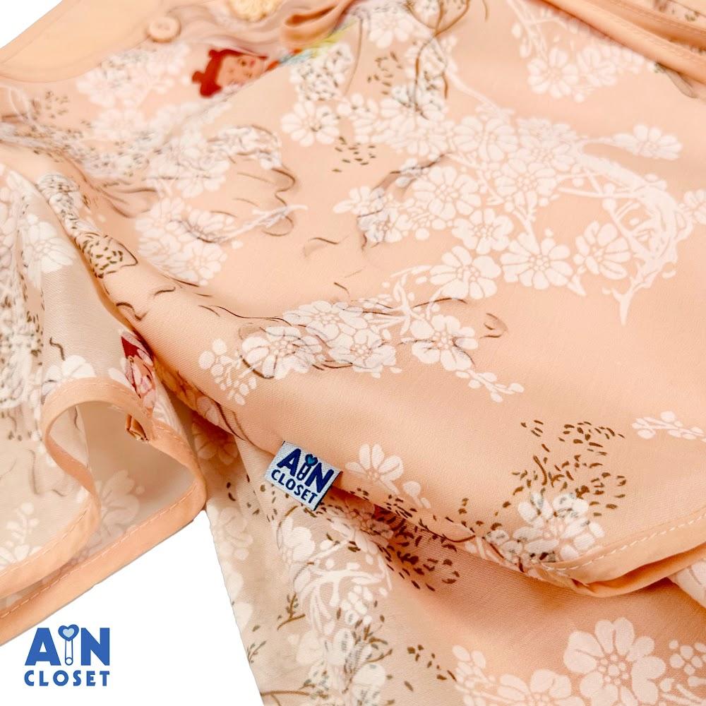 Set Áo Váy cho bé họa tiết Hoa Anh Đào Hàn Quốc tơ lụa - AICDBG5CFBNQ - AIN Closet