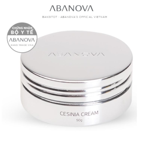 Kem dưỡng da ban đêm, kem cấp ẩm da mặt chuyên sâu giúp giảm mụn và se khít lỗ chân lông ABANOVA Cesinia Cream 50g