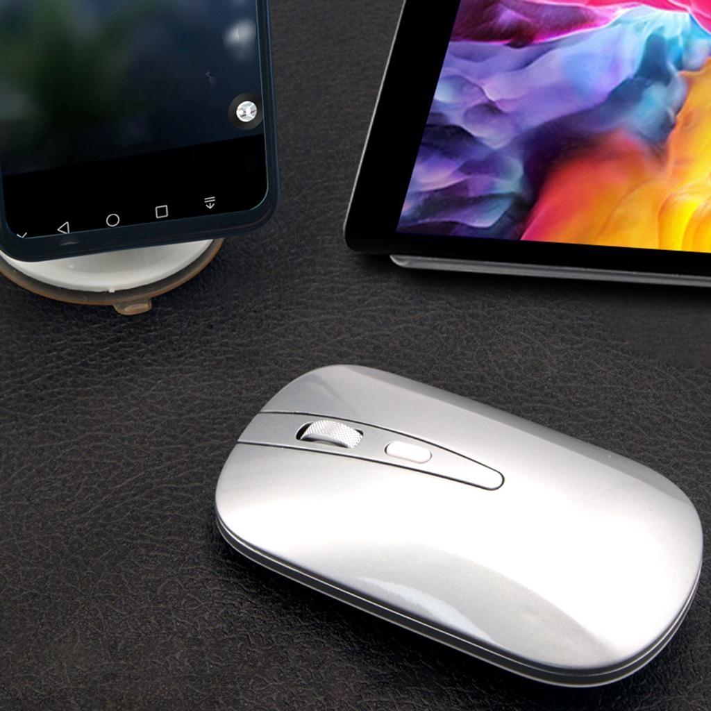 Chuột bluetooth không dây WL168 5.2 không gây tiếng ồn có thể sạc lại