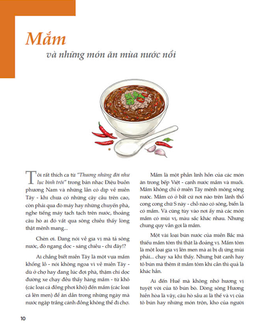 Sách Ẩm Thực - Hơi Thở Của Gia Vị Trong Bếp Việt (VT)