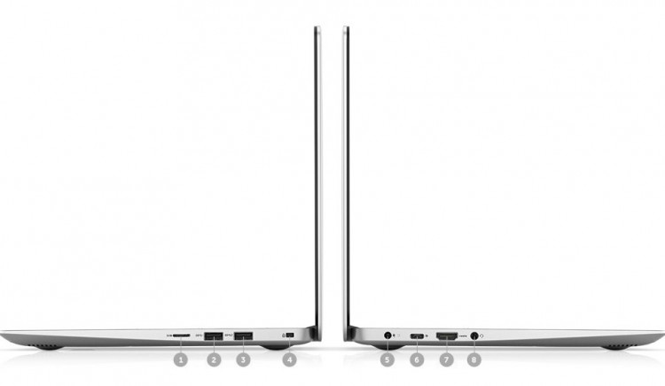 Dell Inspiron 5370-N3I3001W (Pink) kết nối
