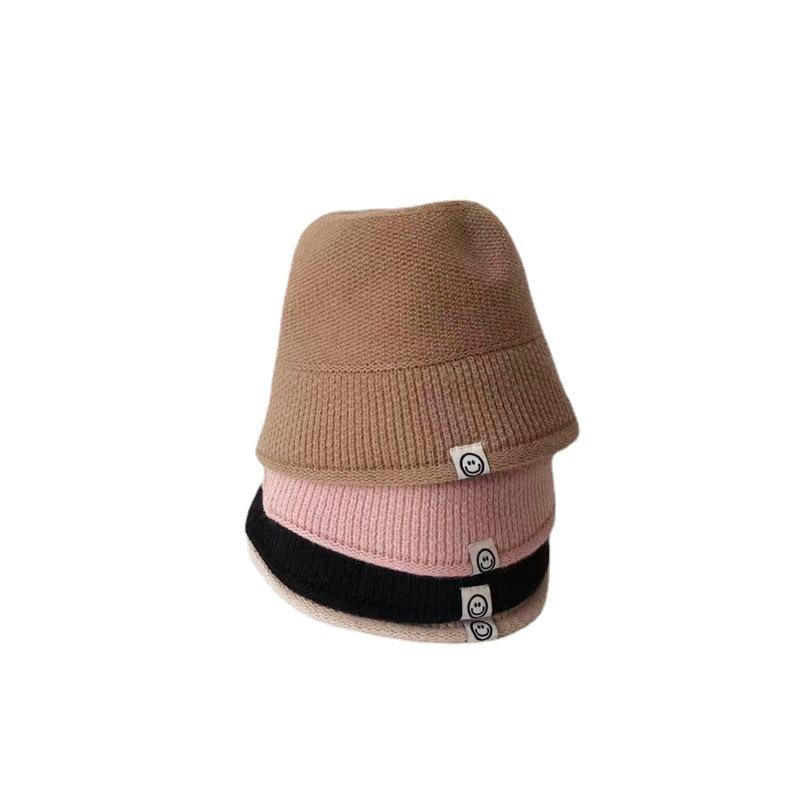 Mềm Mại Ấm Cho Bé Bò Mùa Thu Đông Trẻ Em Bé Trai Bé Gái DệT Kim Nón Màu Giày Trẻ Em Mũ 4 Màu