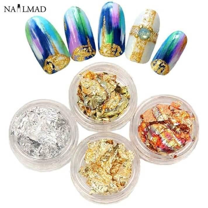 sét giấy bạc ẩn disign&quot; phụ kiện chuyên dụng thông dụng ẩn nail&quot;