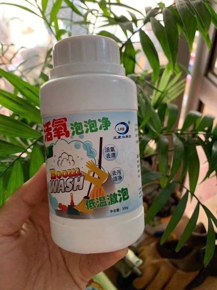 Bột Thông Tắc Ngẽn Bồn Rửa Bát, Bồn Cầu, Thông Tắc Ngẽn Cống. Bột Tẩy Rửa Đa Năng Boom Wash