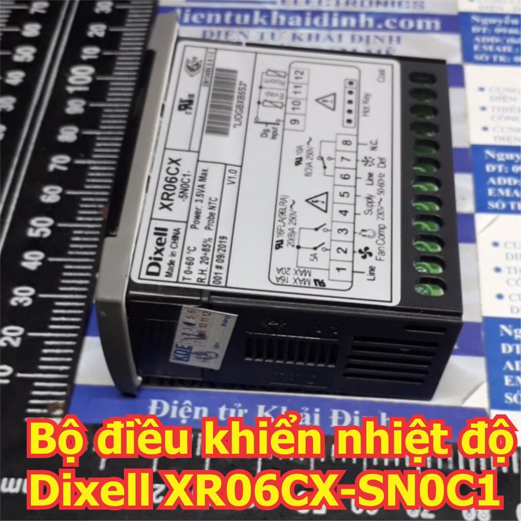 bộ điều khiển nhiệt độ kho lạnh, themostat controller DIXELL XR06CX-SN0C1