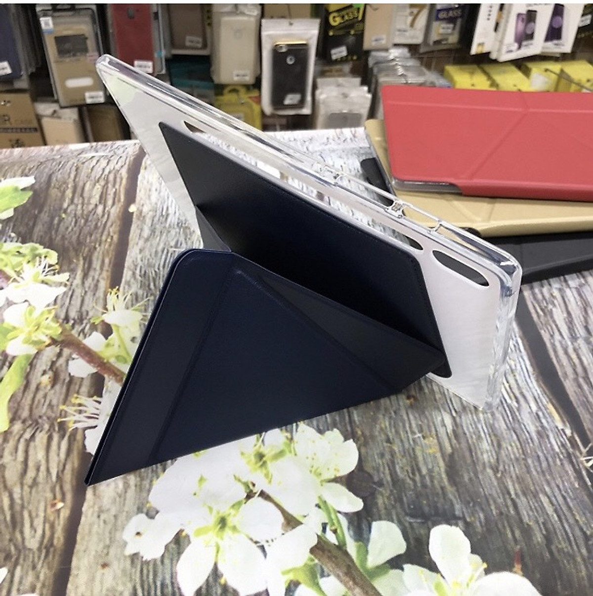 Bao da cho Samsung Galaxy Tab A8 10.5inch 2022 hiệu Onjess lưng silicon cao cấp - Hàng chính hãng