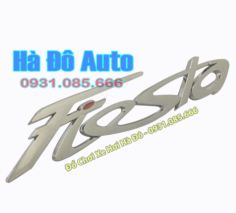 Chữ Nổi Fiesta Dán Sau Dành Cho Xe Ford Fiesta