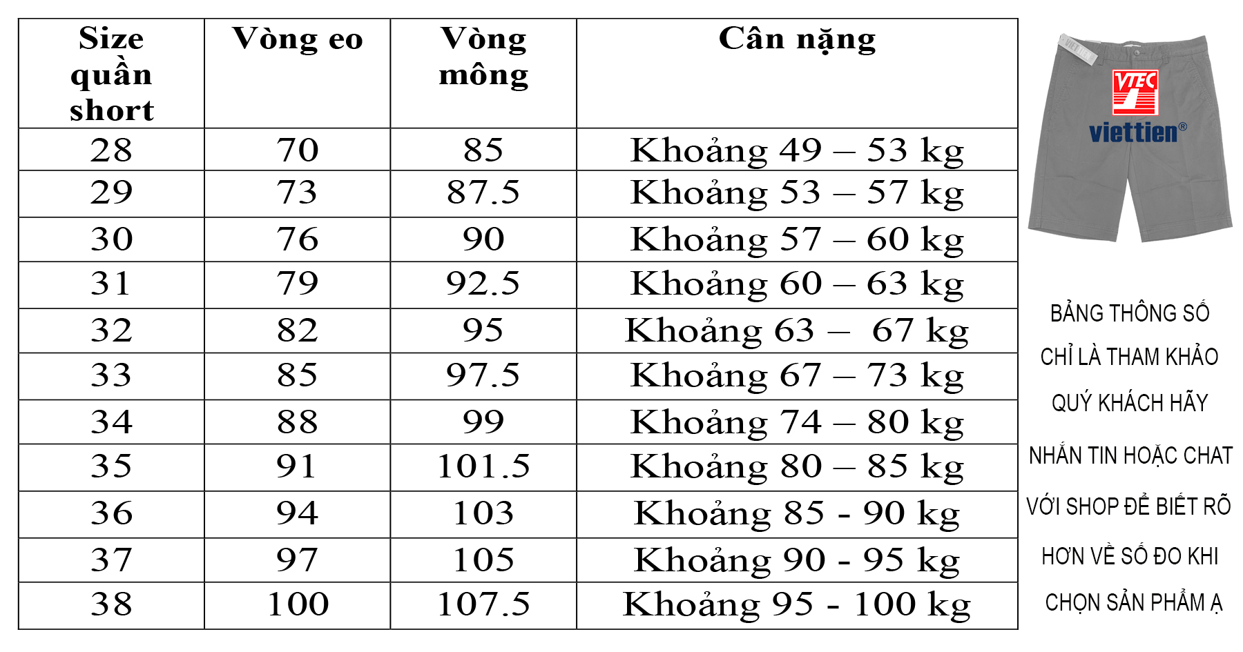 Viettien - Quần short nam kaki màu xanh đen 6Q8003 regular fit