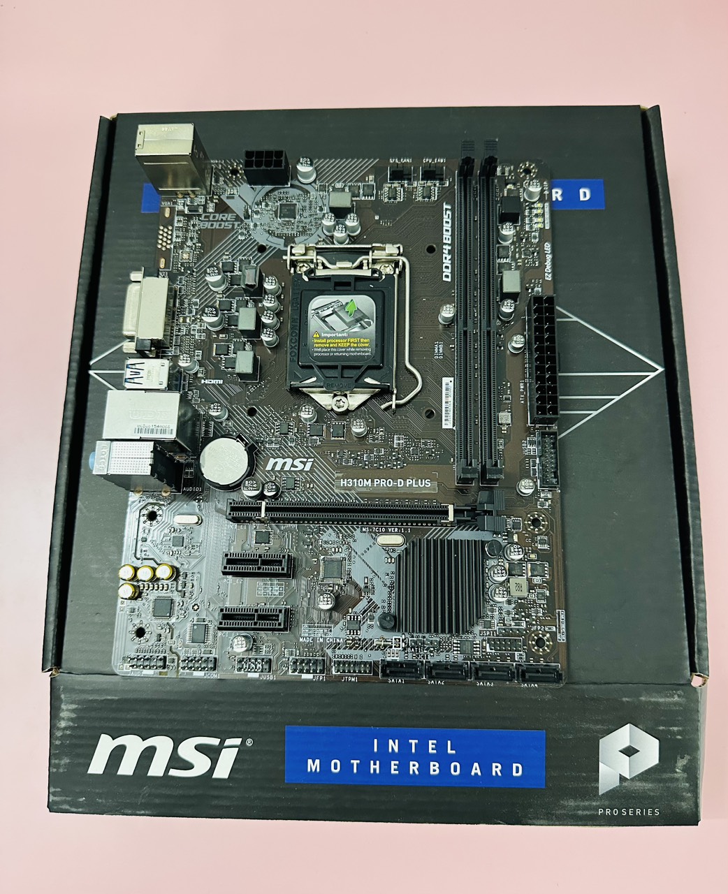 Bo Mạch Chủ (Mainboard) MSI H310M PRO-D PLUS - HÀNG CHÍNH HÃNG