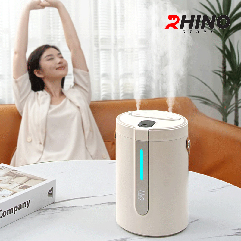 Máy tạo ẩm phun sương sạc pin Rhino H805, dung tích 2 lít, 3 chế độ hàng chính hãng