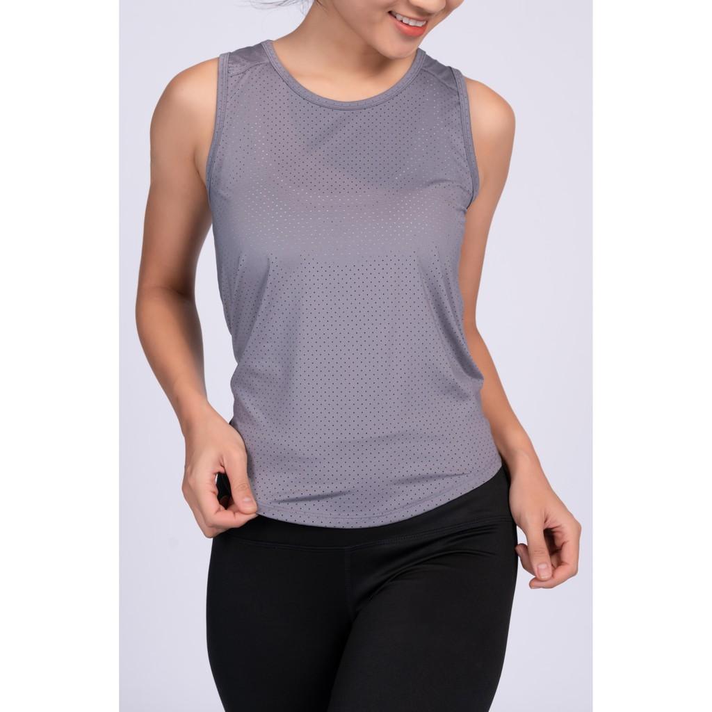 Áo Tanktop Thể Thao Nữ Cột Lưng Tập Gym, Yoga, Aerobic