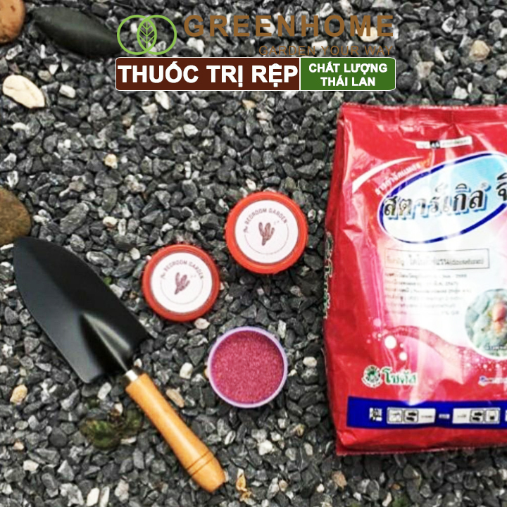 Thuốc tím trị rệp, Starkle-G, bao 50gr, lưu dẫn, an toàn, hiệu quả, dùng cho sen đá, xương rồng |Greenhome