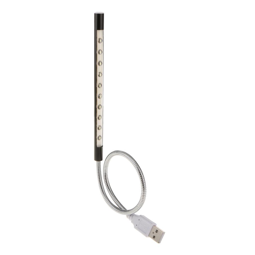 Mini USB Flexible Stick Dimmable Touch Switch LED White Light