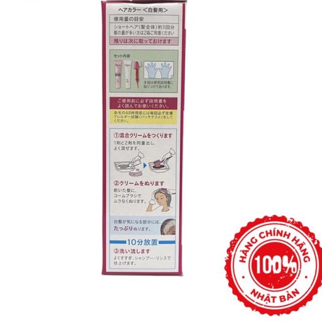 Thuốc nhuộm tóc phủ bạc Bigen thảo dược không mùi cho nữ nội địa Nhật