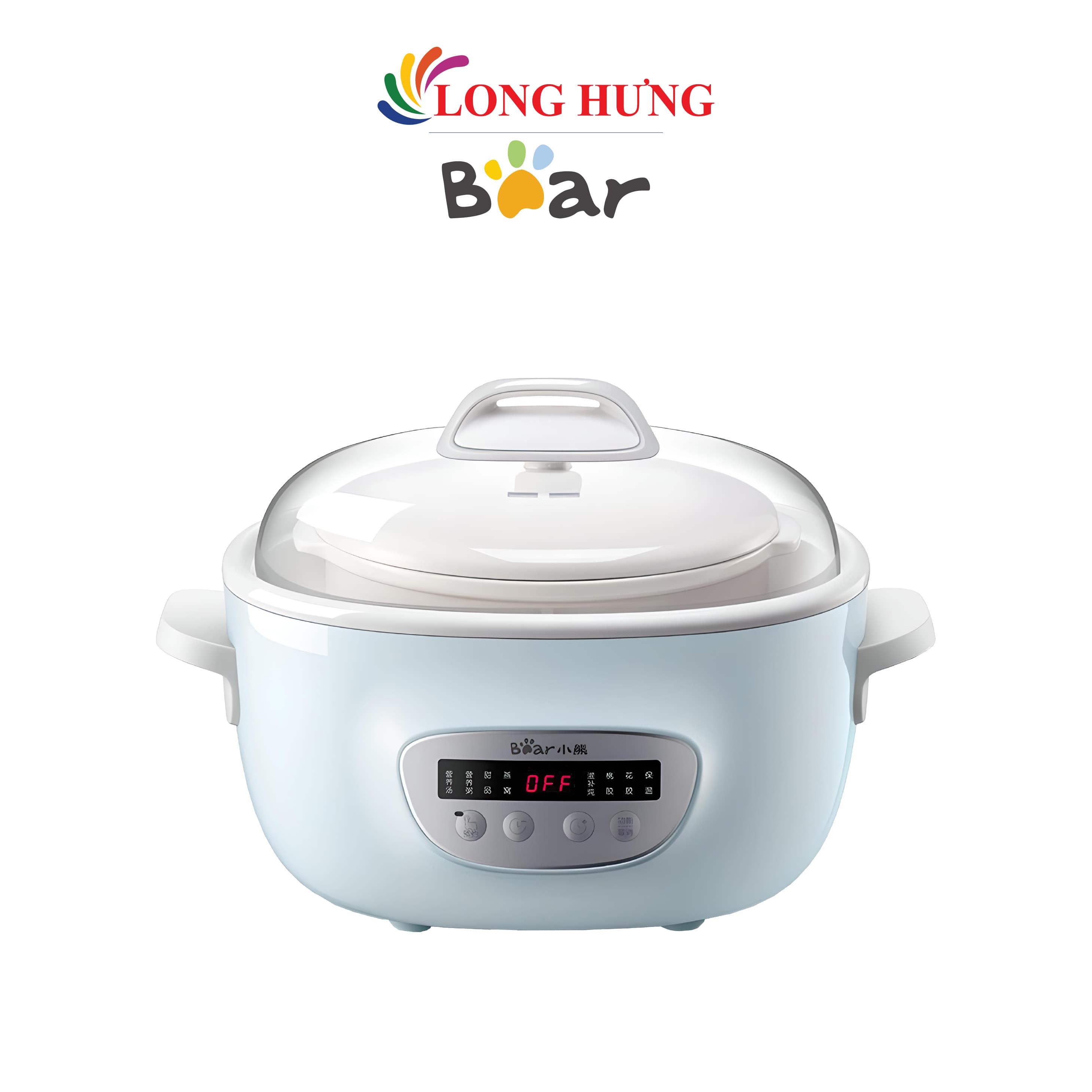 Nồi nấu chậm Bear 2.5 lít SUBE003/DDZ-C25R6 - Hàng chính hãng