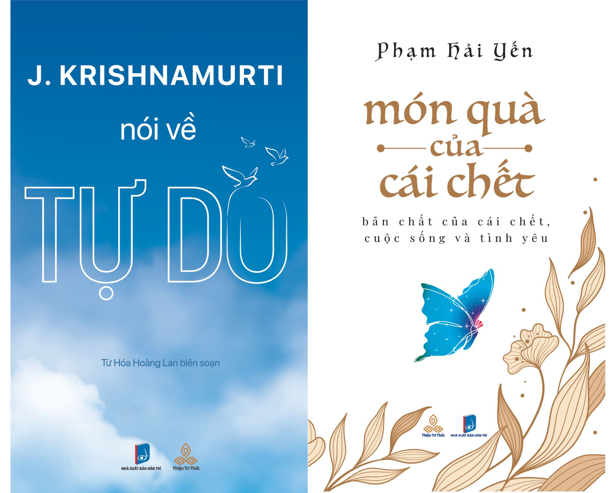 Combo Sách Krishnamurti Nói Về Tự Do và Món Quà Của Cái Chết