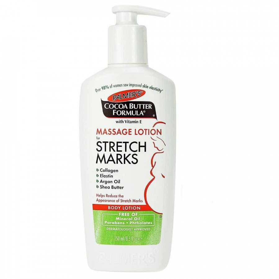 Hình ảnh Lotion ngăn ngừa & giảm rạn da Cocoa Butter Formula Massage Lotion Stretch Marks - Palmer's (250ml)