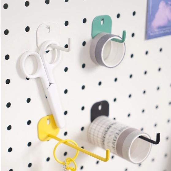 Móc treo dài và ngắn Dola Home để tai nghe, móc khóa, đồng hồ, bàn phím, túi xách - Phụ kiện bảng Pegboard