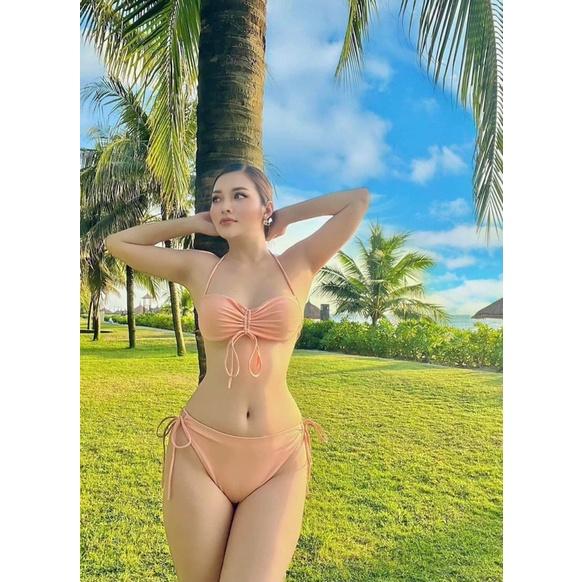 Bikini dây rút Ninh Dương Lan Ngọc siêu hot hit (hình thật)