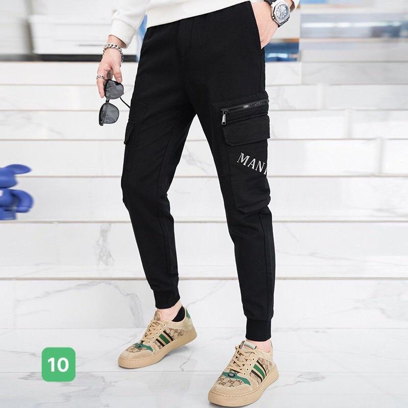 Quần Jogger Kaki Nam Túi Hộp Bo Gấu Cạp Chun Đường may chuẩn đẹp phong cách đường phố hàn quốc JG10