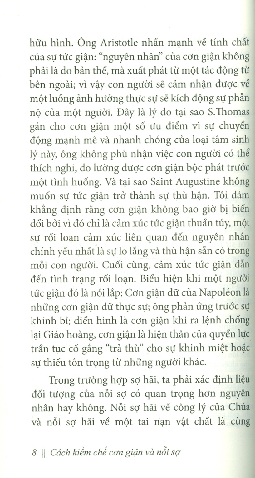 Cách Kiềm Chế Cơn Giận Và Nỗi Sợ - A. J. Bellenger; Phan Thị Bích Lệ dịch