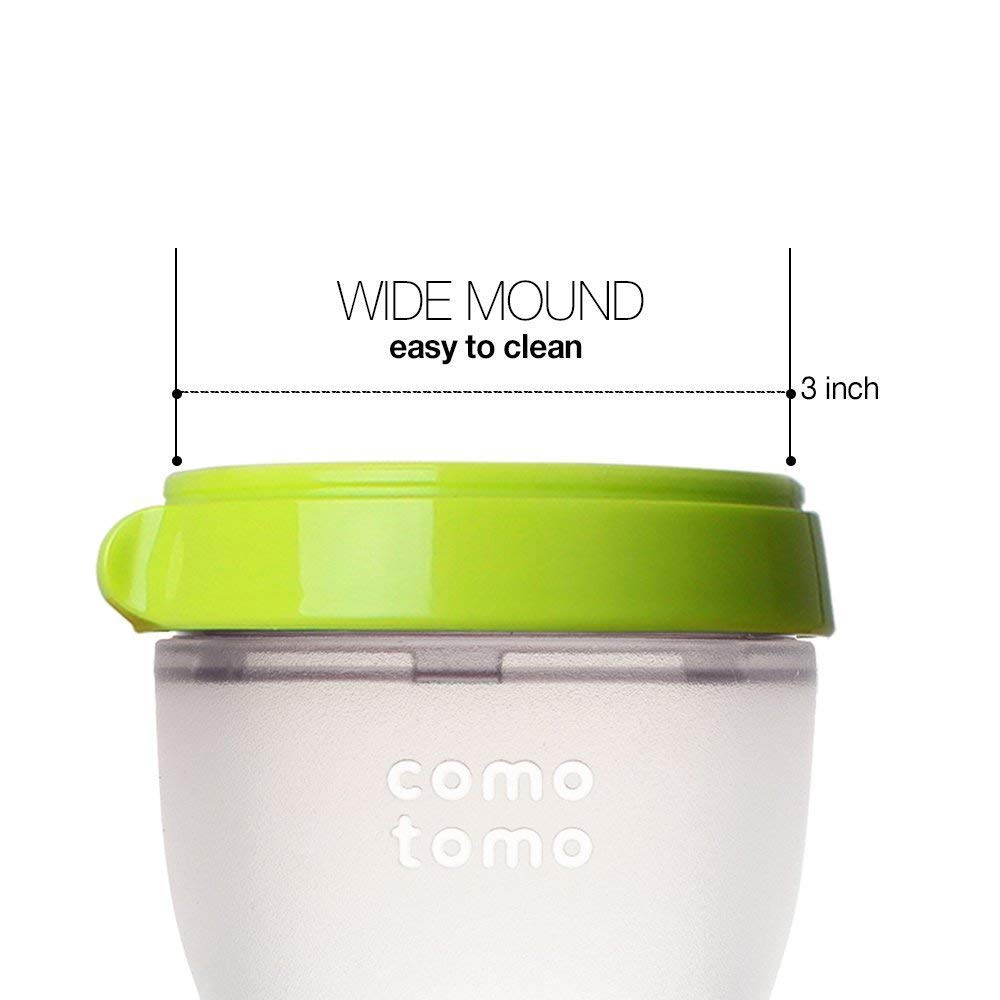 Bình sữa Bình Sữa Comotomo silicone 150ml