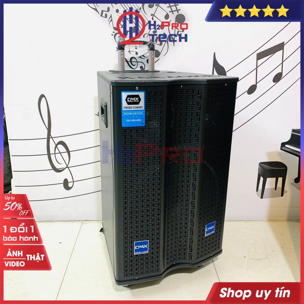 Loa kẹo kéo karaoke, loa kéo bluetooth DMX TC15-3B bass 40 300W hát karaoke cao cấp, công suất lớn - H2pro tech-Hàng chính hãng