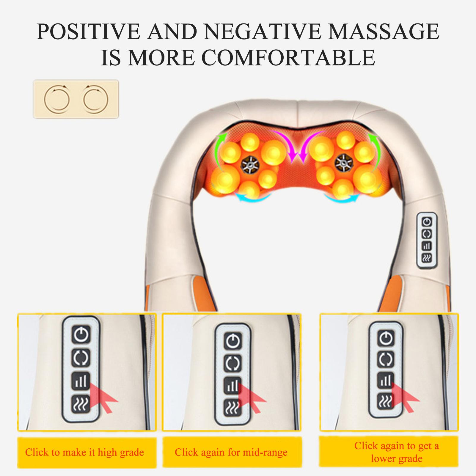 Máy massage cổ, hông toàn thân đa chức năng - có phích cắm