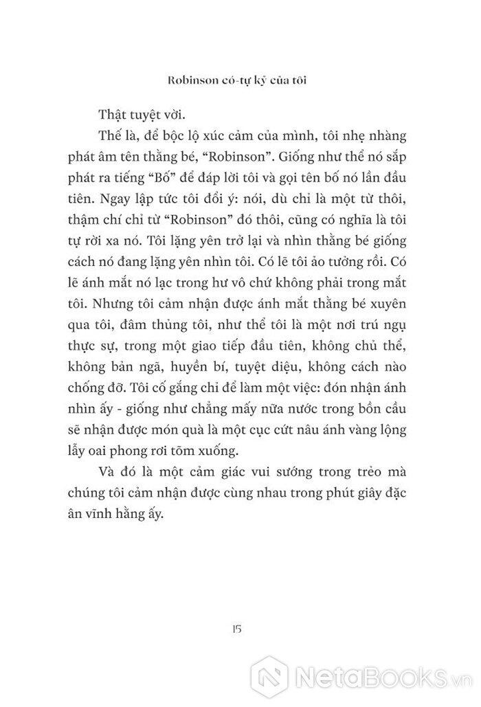 Robinson Có-Tự Kỷ Của Tôi