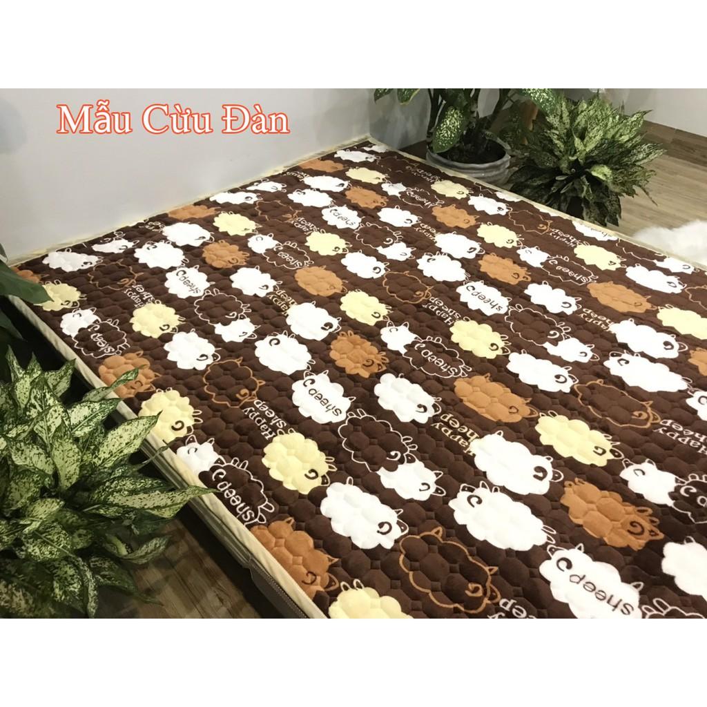 Thảm Trải Giường Nỉ Nhung Bông Tấm (Được chọn mẫu - Chất đẹp - Siêu ấm