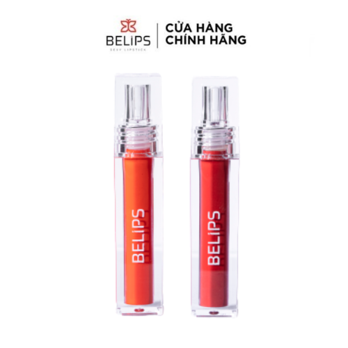 Bộ đôi son kem lì mỏng mịn mềm môi City At Night C01 Muse Orange + C02 Sexy Red